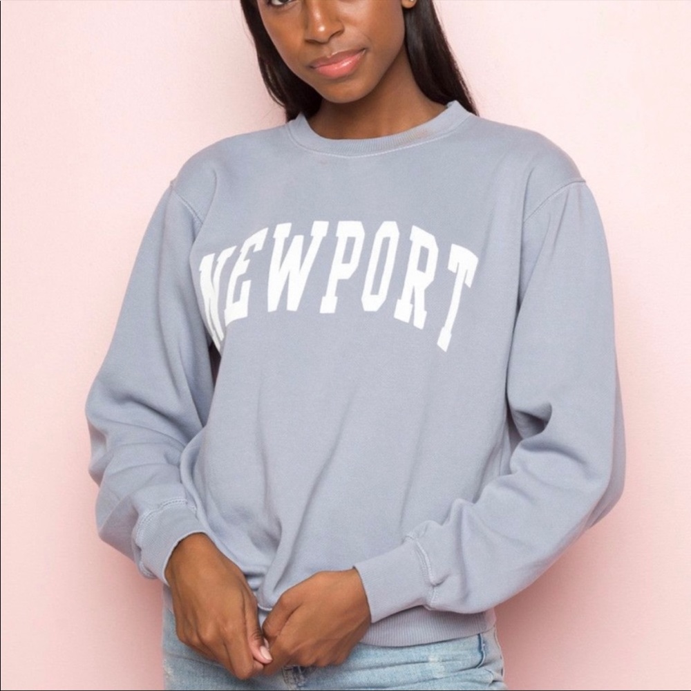 John Galt Newport Crewneck Sweater